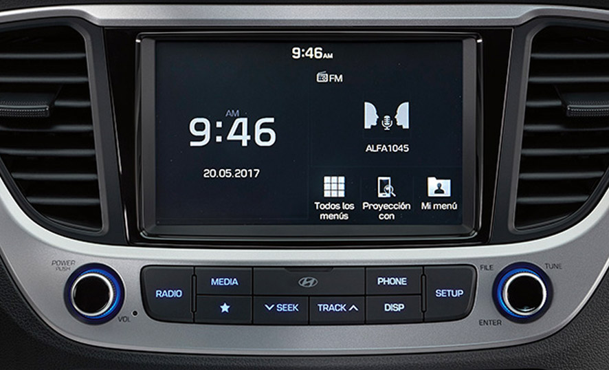 Pantalla Hyundai Accent