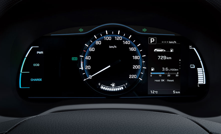 Cluster Hyundai Ioniq